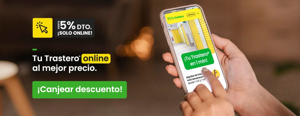 Reserva y contrata Tu Trastero online 