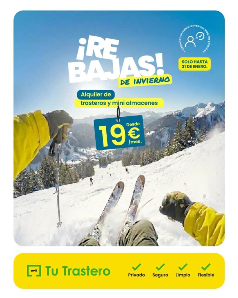 alquiler de trasteros en Madrid Tu Trastero rebajas de invierno 2026