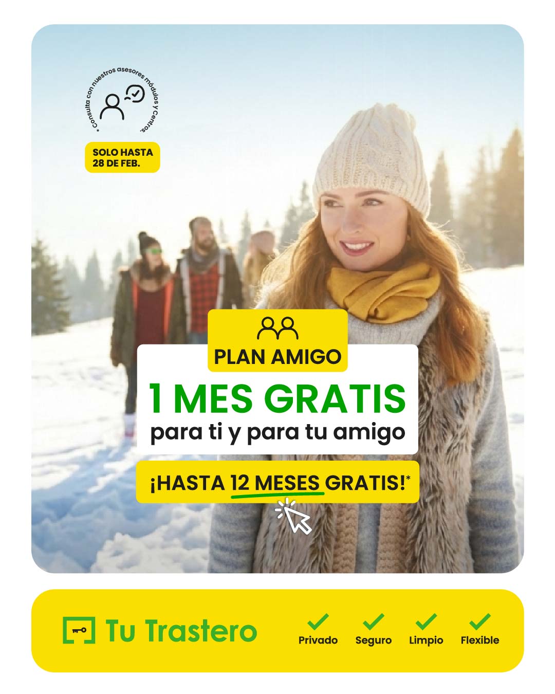 alquiler de trasteros baratos Tu Trastero promo plan amigo invierno 2026