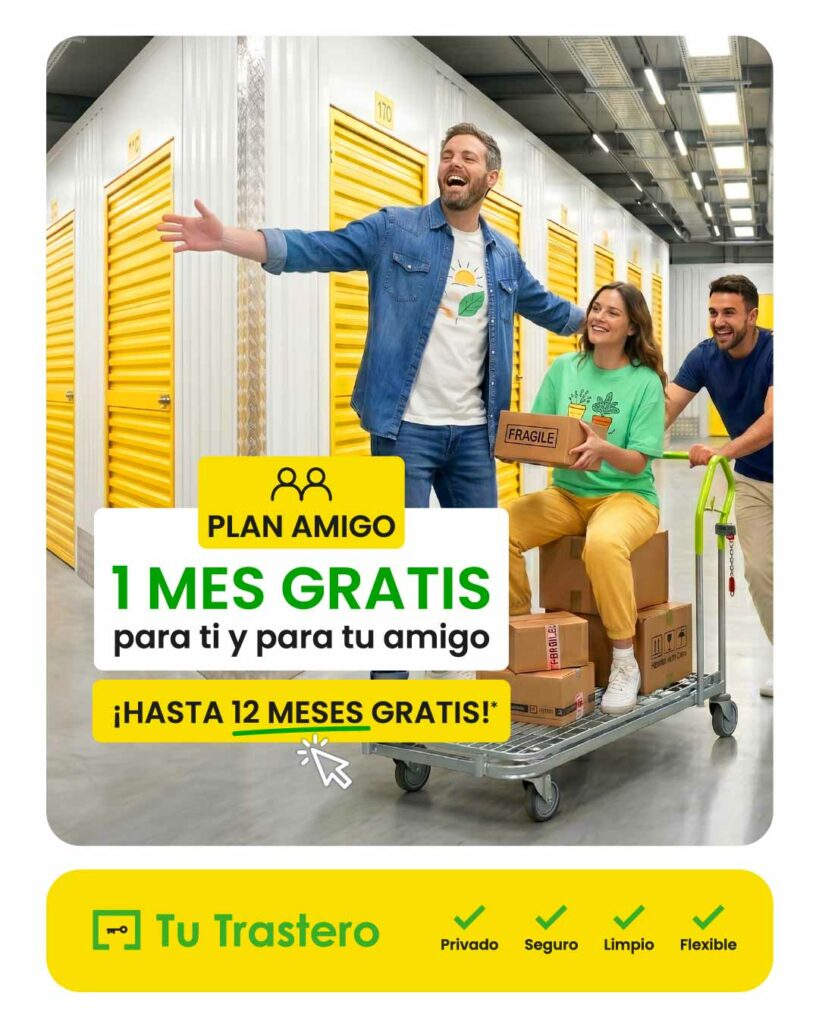 plan amigo Tu Trastero un mes gratis 2026