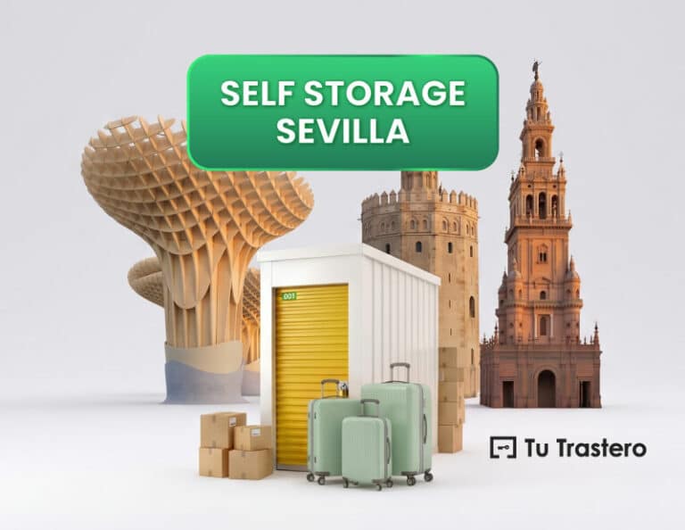 self storage Sevilla TuTrastero taquillas luggage storage